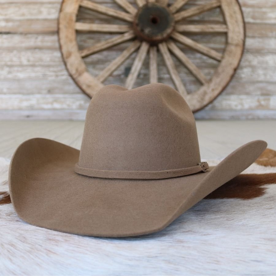 Justin 3X Fawn Wool Cowboy Hat - Dayton