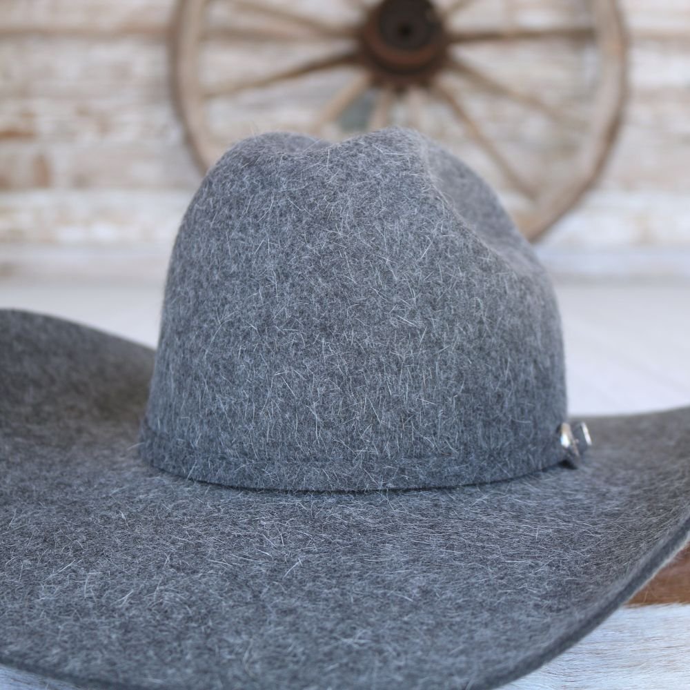 Resistol Midnight Mix 6X Grey Cowboy Hat