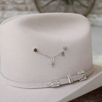 Mini Cross Charm Sterling Silver