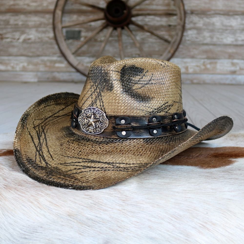Stampede Men's Distressed Cowboy Hat The Slashed – Willow Lane