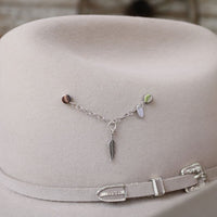 Feather Charm Sterling Silver