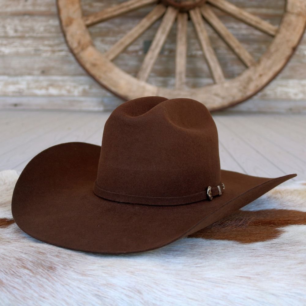 Ariat 3X Chocolate Wool Cowboy Hat Cowpoke – Willow Lane Hat