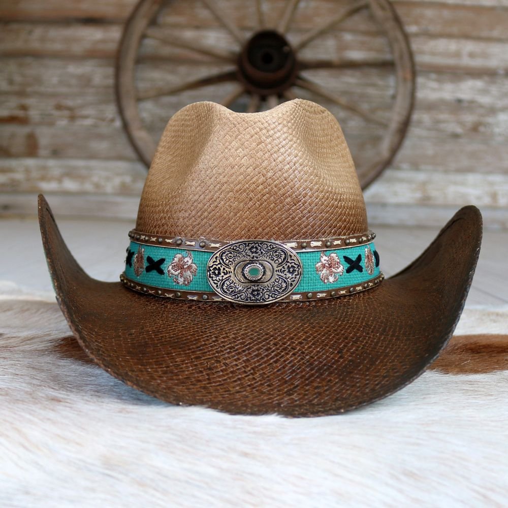 Stampede Women's Straw Cowboy Hat - The Janie