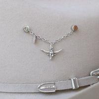 Steer Charm Sterling Silver