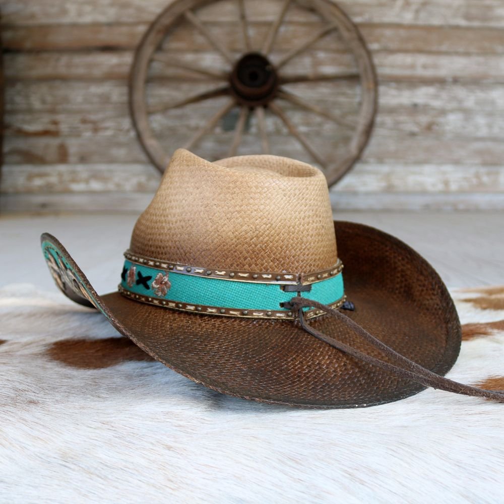 Stampede Women's Straw Cowboy Hat - The Janie