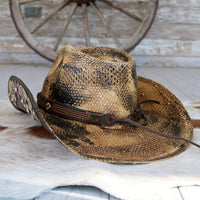 Stampede Women's Straw Western Hat - The Bittersweet