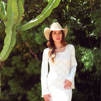 ASN Palm Leaf Straw Cowboy Hat - Indio