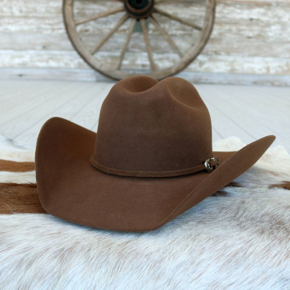 Twister 2X Pecan Wool Cowboy Hat