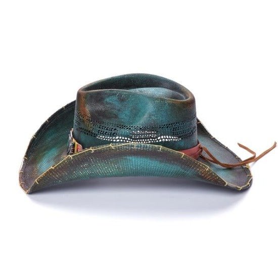 Stampede Straw Cowboy Hat - The Oceana