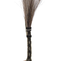 Horsehair Braided Single Tassel Hat Band - Pepper