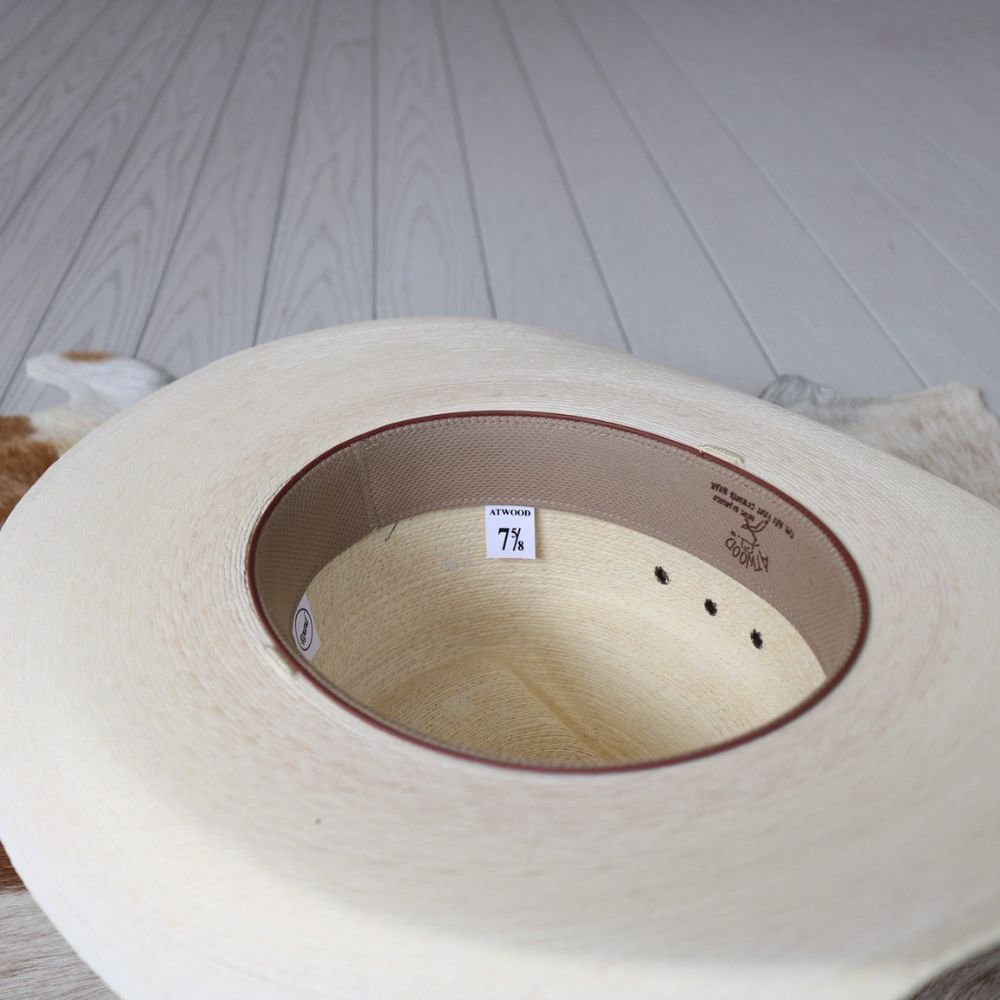 Atwood 7X Palm Leaf Cowboy Hat - Vigilante