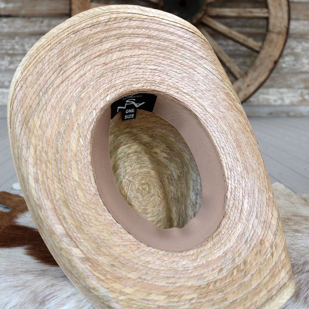 ASN Palm Leaf Straw Cowboy Hat - Indio