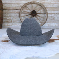 Resistol Midnight Mix 6X Grey Cowboy Hat