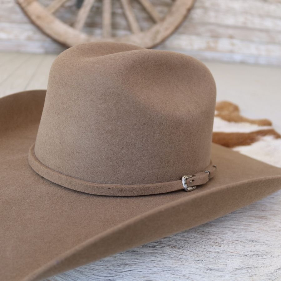 Justin 3X Fawn Wool Cowboy Hat - Dayton