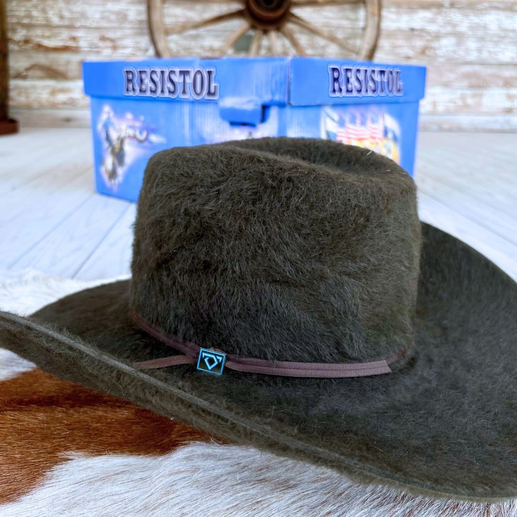 Resistol CJ Grizzly Mountain 6X Sage Cowboy Hat