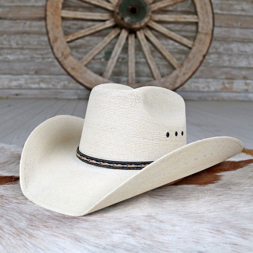 Stetson Square Palm Leaf Cowboy Hat – Willow Lane Hat Co.