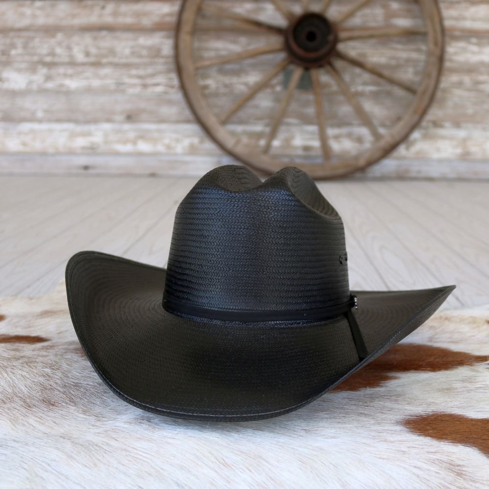 Stetson Coal Mine Black Straw Cowboy Hat – Willow Lane Hat Co.