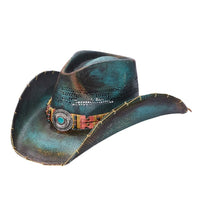 Stampede Straw Cowboy Hat - The Oceana