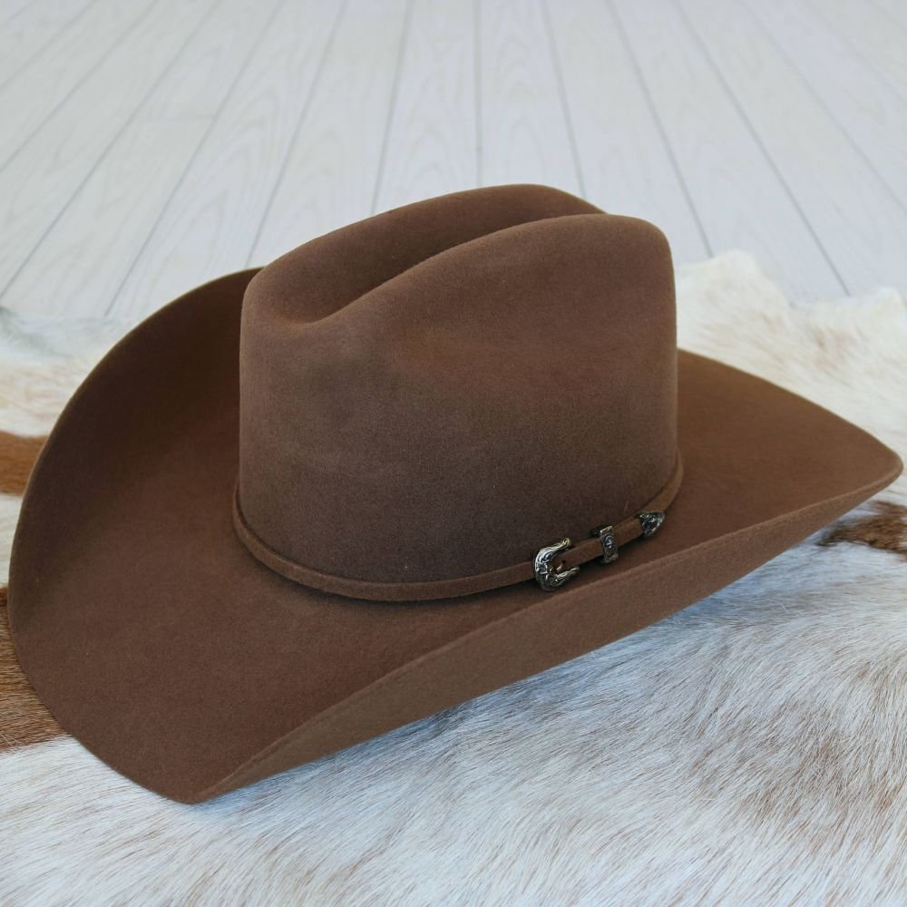 Twister 2X Pecan Wool Cowboy Hat
