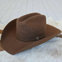 Twister 2X Pecan Wool Cowboy Hat