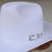 Bailey Pageant II 2X White Wool Felt Cowboy Hat