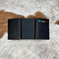 Ariat Men's Mexico Leather Trifold Wallet