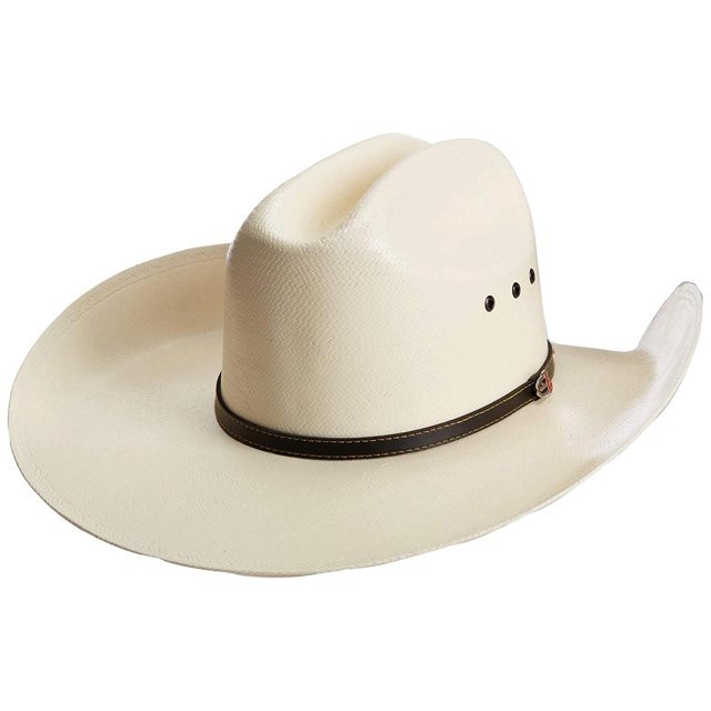 Justin 2X Black Hills Ivory Straw Cowboy Hat
