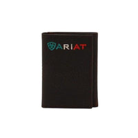 Ariat Men's Mexico Leather Trifold Wallet