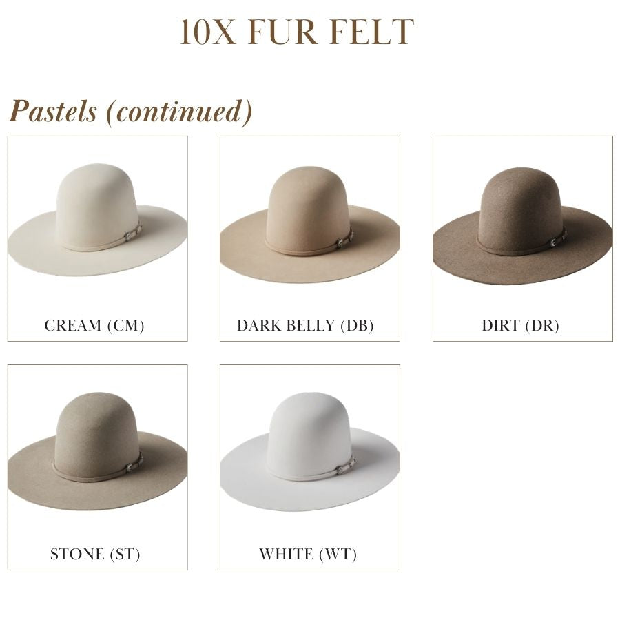 Custom Serratelli 10X Hat Builder