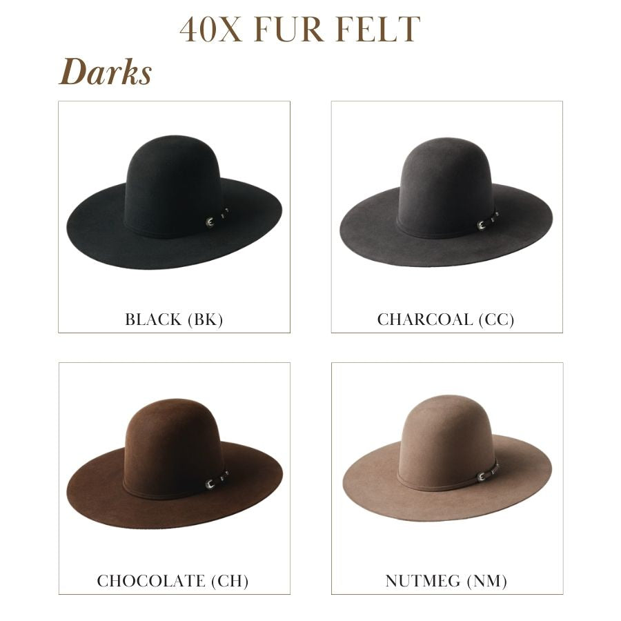 Custom Serratelli 40X Hat Builder