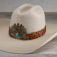 Western Feather Hat Band - Stellar