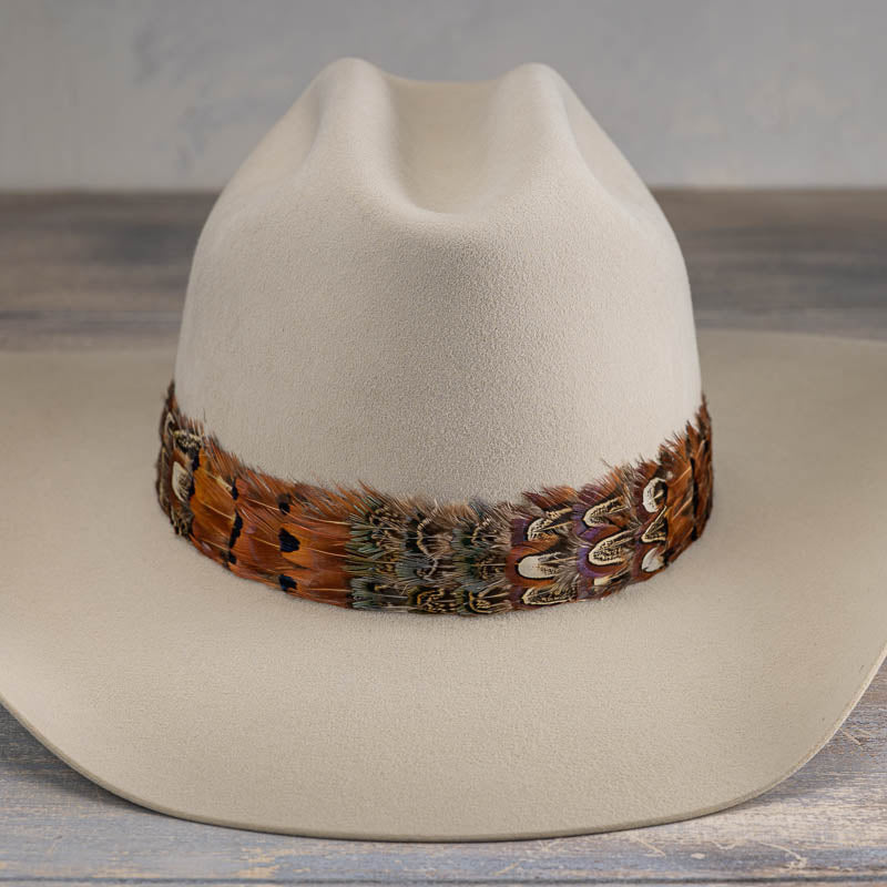 Wide Feather Hat Band for Cowboy Hat – Western Hat Accessory
