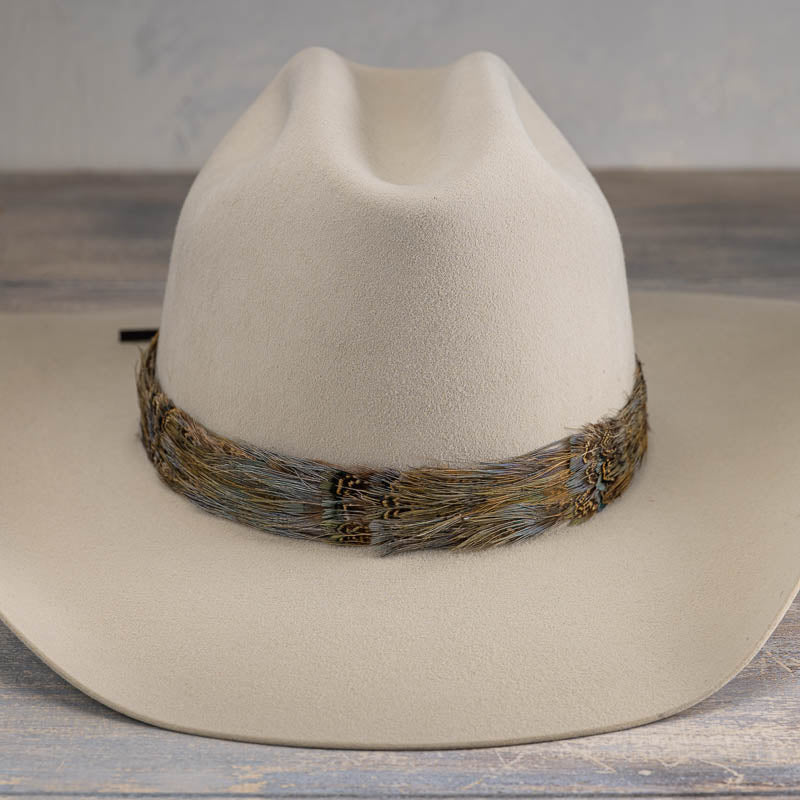 Western Feather Hat Band - Dove I