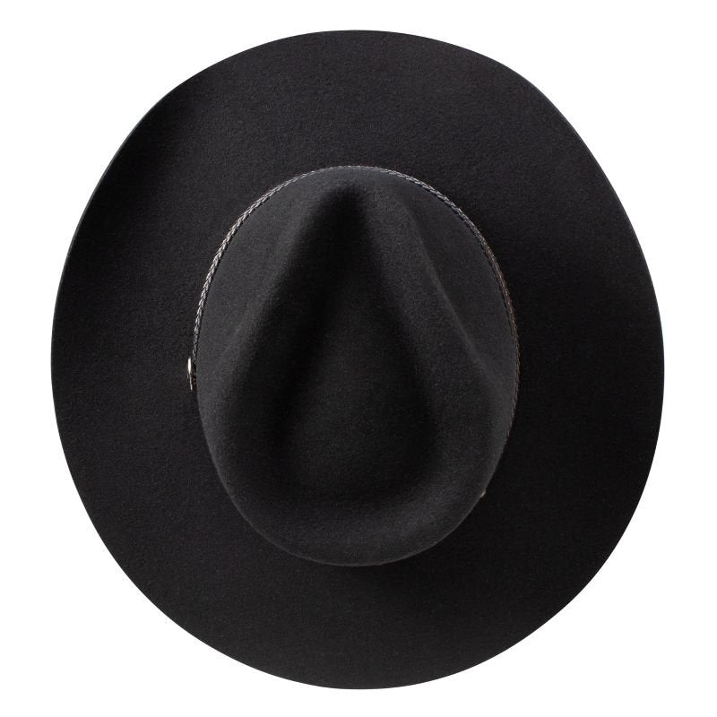 Stetson Black Wool Woodrow Hat