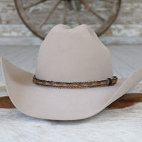 Horsehair 5 Strand Braided Hat Band - Frontier