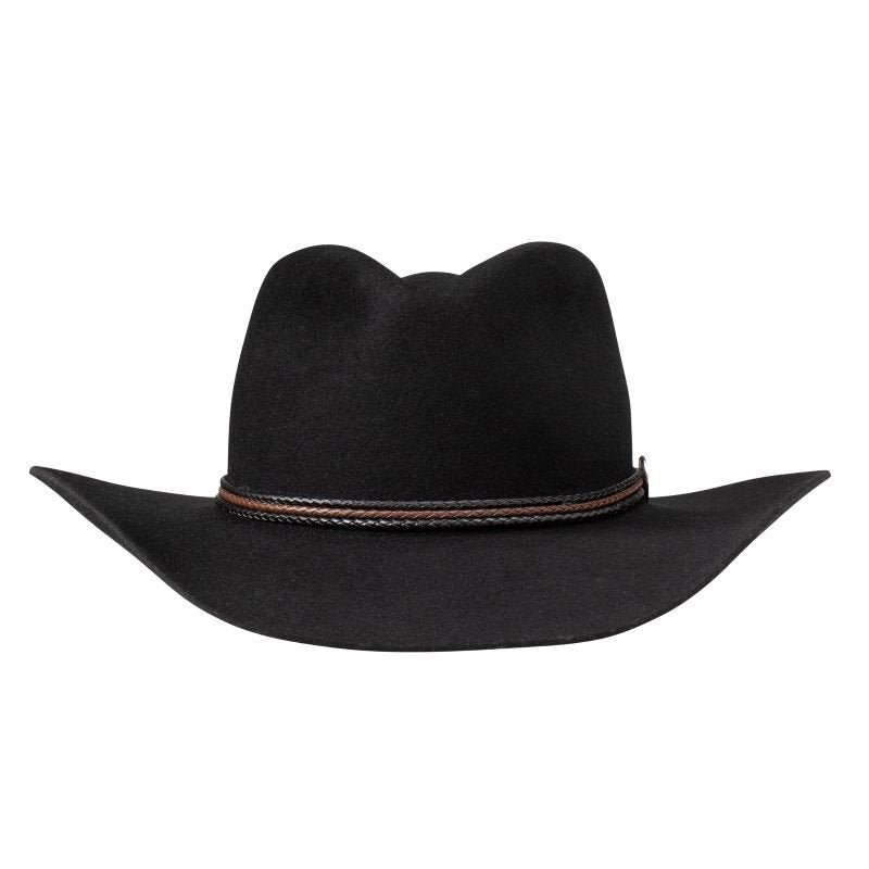Stetson Black Wool Woodrow Hat
