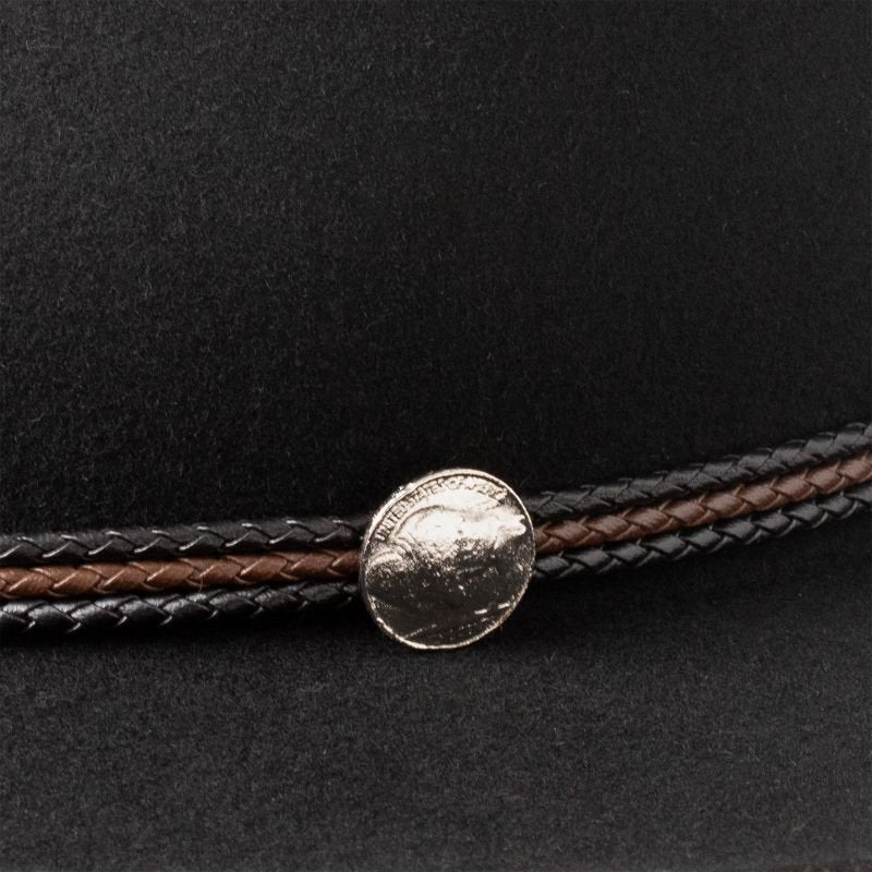 Stetson Black Wool Woodrow Hat