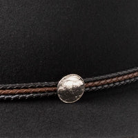 Stetson Black Wool Woodrow Hat