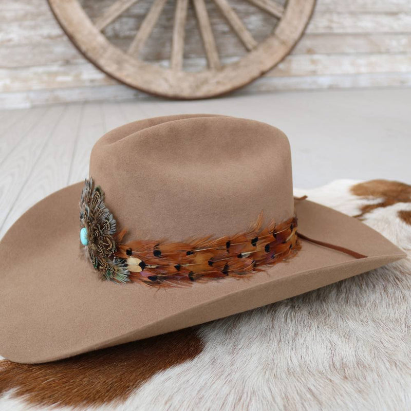 Western Feather Hat Band - Stellar