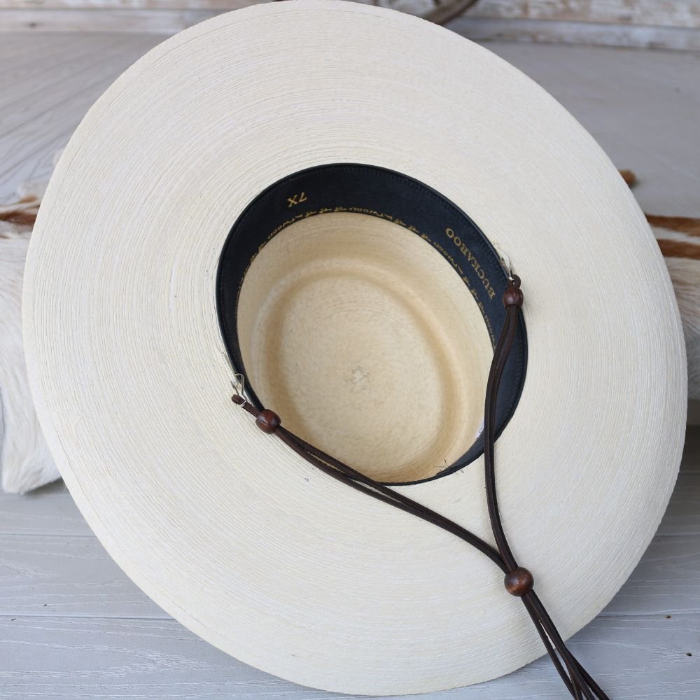 Atwood Palm Leaf Western Hat - Buckaroo Nevada