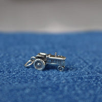 Tractor Charm Sterling Silver