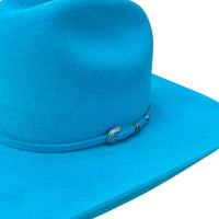 Serratelli Turquoise Wool Cowboy Hat