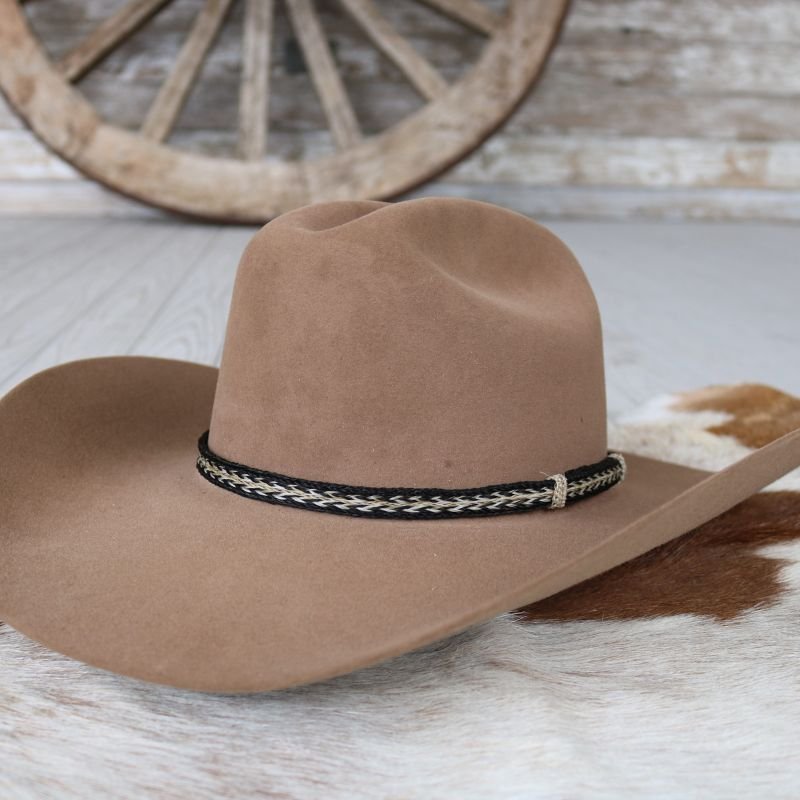 Genuine Horsehair 5 Strand Braided Hat Band - Stedfast