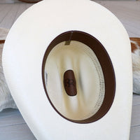 Resistol Vented Straw Cowboy Hat - Travis