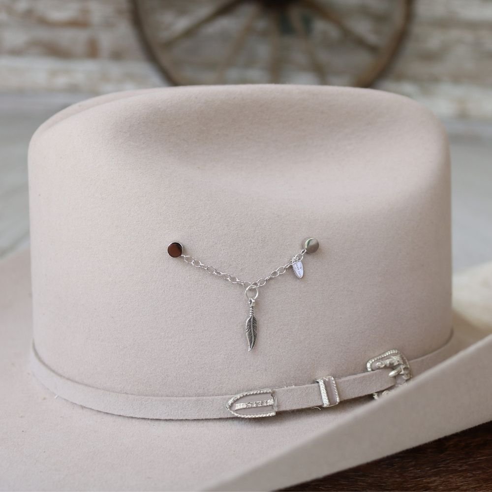 Feather Charm Sterling Silver