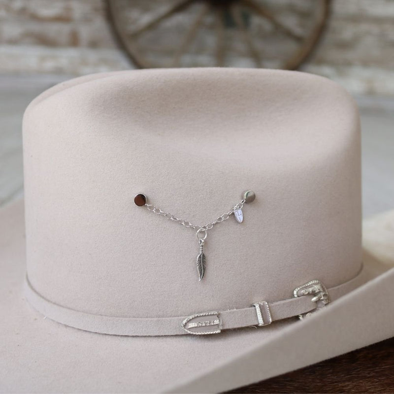 Feather Charm Sterling Silver