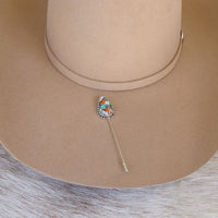 Southwest Mosaic Hat Pin