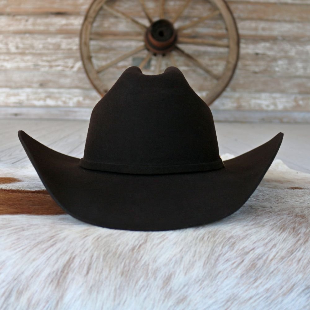 Stetson 3X Chocolate Wool Cowboy Hat - Oak Ridge – Willow Lane Hat Co.