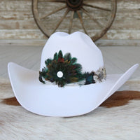 Western Feather Hat Band - Royal