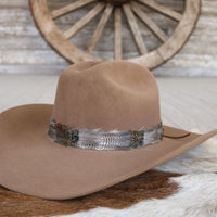 Western Feather Hat Band - Arikara